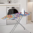thumbnail image 2 of SEANATIVE Vintage Sunflower Iron Board Pad and Cover Resist Scorching Thick Covers Heat Reflective Ironing Pad Cover with Hook and Loop Fastener Straps Folding Non Slip Iron Pads Boho Ironing Pad, 2 of 6