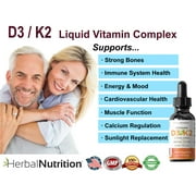 Immune Boosting Combo - D3 Liquid Drops Plus Immuno Complete Multi-Ingredient Capsules