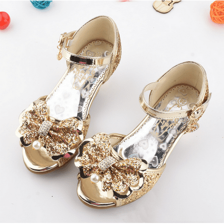 

Hawee Dress-up Pump Crystal Princess Dress Shoes (Toddler Girls & Little Girls)
