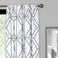 thumbnail image 5 of Better Homes & Gardens Rattan Lattice Window Curtain Panel, 5 of 5