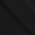 thumbnail image 5 of Sakmal Bermuda Women Shorts High Waisted Straight Leg Cotton Knee Length Beach Vacation Black Solid Ladies Shorts with Pockets, 5 of 7