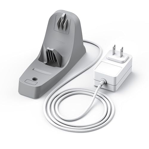 Base de carga de 8,2 V y 150 mA compatible con aspiradora de mano Black & Decker HNVC215B12AEV Dusbuster. Base de carga de repuesto compatible con aspiradora de mano Black & Decker HNVC215B HNVC220B.