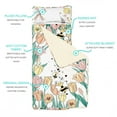 thumbnail image 3 of JumpOff Jo - Extra Long Toddler Nap Mat - for Boys and Girls- 53 x 21 in - Tulip Fields, 3 of 7