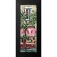 thumbnail image 2 of St. John, Mark 9x18 Black Modern Framed Museum Art Print Titled - Red Striped Awning, 2 of 5