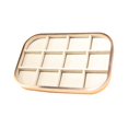 thumbnail image 3 of Milageto Jewelry Display Tray Jewelry Storage Display for Shopping Mall Jewelry Store 12 Slots, 3 of 8