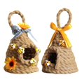 thumbnail image 1 of 2x Yard Bird Nest Casa Colgante Para Pájaros Colibríes Jaulas Decoración, 1 of 9