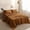 Basic Rust, variant on Simple&Opulence French Linen Flat Sheet with Embroidered Border-100% Stone Washed Flax Bedding,King Size(108''x102'') Ultra Soft,Breathable Flat Top Sheet-1 Piece Bed Flat Sheet Only(Linen)
