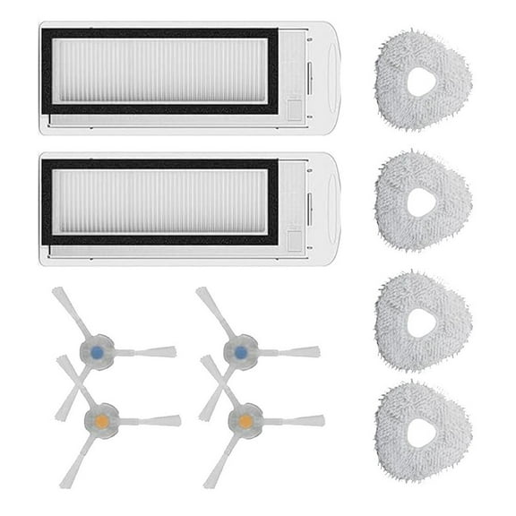 Side Brush Filter Mop Replacement Parts Kit for Narwal for T10 Robot Vacuum Cleaner