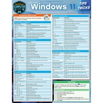 Microsoft Windows 11 - Tips & Tricks : QuickStudy Laminated Computer Reference Guide (Edition 1) (Other)