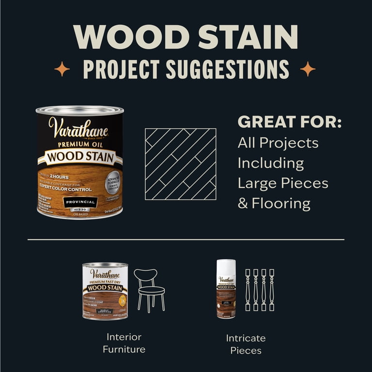 Varathane Premium Oil-Based Wood Stain, Black Cherry, Half Pint photo 4