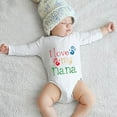 thumbnail image 3 of I Love My Nana Bodysuit Baby Long Sleeve Bring Home Baby Boy Outfit Newborn White Baby Onesie 3-6 Months Unisex, 3 of 5
