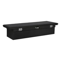 UWS EC10342 63-Inch Gloss Black Heavy-Wall Aluminum Truck Tool Box with Low Profile, RigidCore Lid