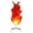 Red, variant on Floating Flame Prop Light With Adjustable Strap Flame Prop Lamp Handheld Hanging Decor For Halloween Wizard Witch(Green-One Size)