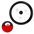 thumbnail image 3 of Cámara De Seguridad De 360 ​​Grados Cámaras Wifi Cámara De Seguridad Ojo De Pez Cámaras De Visión Nocturna De Alta Definición Cámaras De Vigilancia Inteligentes Para El Hogar Moyic AF001055-02, 3 of 5