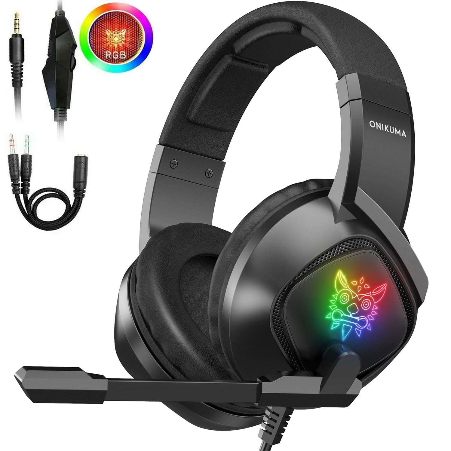 beexcellentワイヤレスヘッドホン Beexcellent Gaming Headset for PS4, PS5, Xbox One, PC