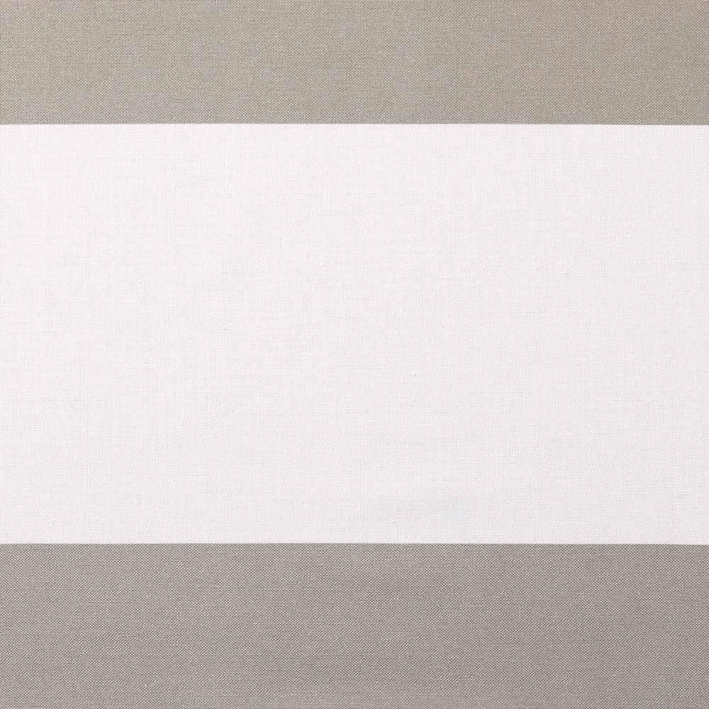 Exclusive Home White Mosaic Double Curtain Rod and Finial Set, Matte Silver, 66"-120"