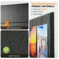 thumbnail image 5 of MaxGear Large Cork Board for Wall 36" x 24", Dark Gray Bulletin Board, 6 Pack Felt Wall Tiles with Pushpins, 5 of 6