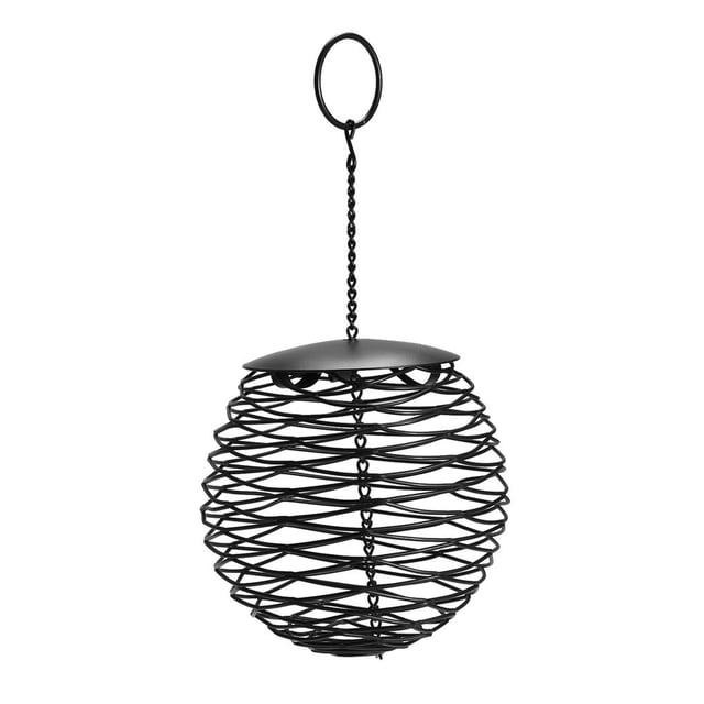 Injueey Alimentador Comedero para pájaros Bola colgante Casa para pájaros Portabolas para pájaros Esfera Jardín y Patio Injueey HA014434-00