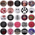 thumbnail image 2 of Alfileres redondos creativos de hojalata para mujer, alfileres de amor, Animal, gato, Rana, Ojo de pato, letra, insignia de Brook de aleación, accesorios de joyería Punk, regalo, 2 of 4