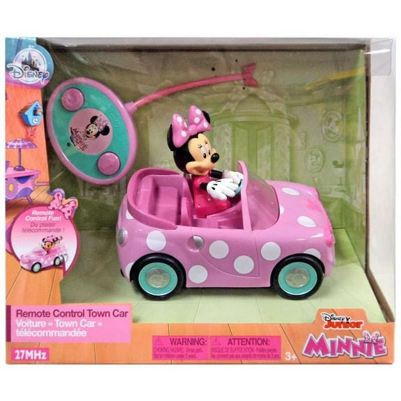 Disney Junior Minnie Mouse Remote Control Town Car
