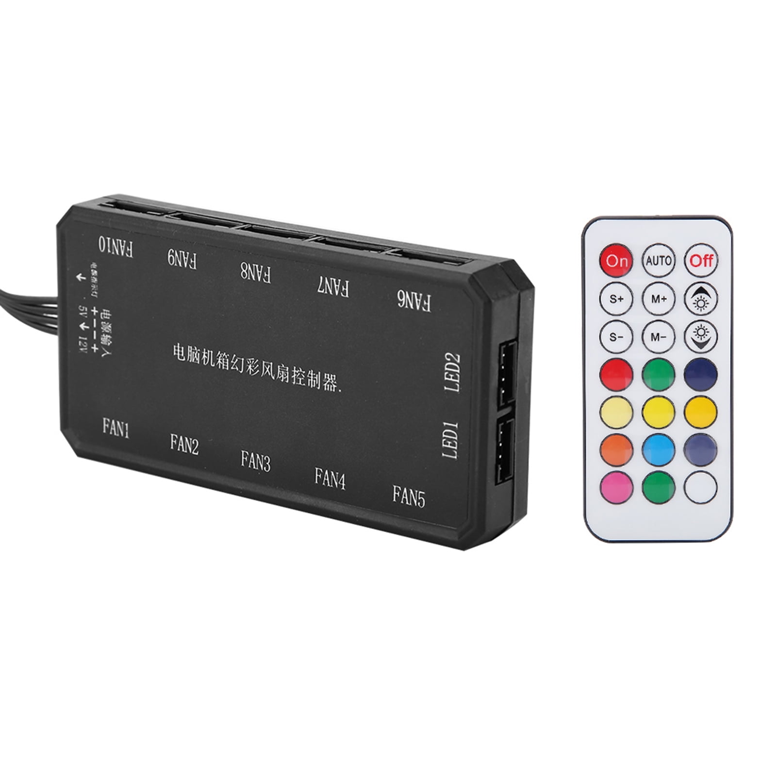 Computer Fan Controller, ABS Computer Cooling Fan Controller, For PC