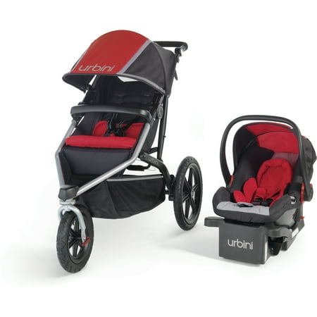 Urbini Avi Travel System-red
