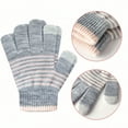 thumbnail image 2 of EvridWear Kids Warm Gloves with Touchscreen Fingers, Children Knit Gloves Boy Girl Fall Winter Cool Cold Weather 3 Pair (Pink Set M, 6-8Y), 2 of 9