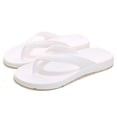thumbnail image 2 of Chanclas playa no se deslizan para hombres mujeres (40-41) blanco, 2 of 9
