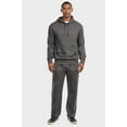 thumbnail image 4 of ET TU Men's Lightweight Open Bottom Fleece Lounge Sweatpants w/Side Pockets, 4 of 4