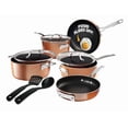 thumbnail image 1 of Gotham Steel Stackable Pots and Pans Stackmaster 10 Piece Cookware Set, 1 of 5