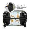 thumbnail image 5 of Wukai Squirrel In The Forest Elastic Luggage Cover: Personalized Protection for Your Suitcase - Fits 19~29-inch, Washable & Durable Travel Companion-Medium, 5 of 8