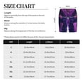 thumbnail image 3 of Sikiie Purple Starry Sky Antelope Mens Pajama Shorts, Lightweight Lounge Pant with Pockets Soft Sleep Pj Shorts for MenLarge, 3 of 6