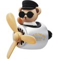 thumbnail image 1 of Bear Pilot Airplane Car Air Freshener Air Outlet Vent Accessories, 1 of 5