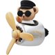 thumbnail image 1 of Bear Pilot Airplane Car Air Freshener Air Outlet Vent Accessories, 1 of 5