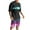 Black, variant on Swim Suits for Men 2PC Big and Tall Oversized Short Sleeve Crewneck Shirt Elastic Waist Shorts Print Going Out Tracksuit