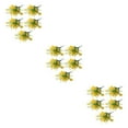thumbnail image 3 of Baohd 5pcs/set Arrangement de Fleurs Artificielles Réalistes Entretien Faible et Réaliste Jaune 3Set, 3 of 6