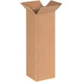 thumbnail image 1 of AVIDITI Cajas de cartón corrugado altas de 6 x 6 x 18, 6 de largo x 6 de ancho x 18 de alto, paquete de 25 | Caja de almacenamiento móvil de embalaje de envío para cajas a granel al por mayor fuertes, 1 of 5