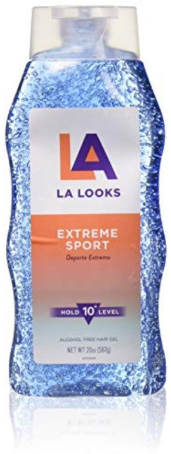 dreigen gevoeligheid hoofdonderwijzer La Looks Gel #10 Extreme Sport Tri-Active Hold (Blue) 20 oz (Pack of 3) -  Walmart.com
