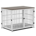 thumbnail image 6 of SAEWUD Heavy Duty Dog Crate for Large Dogs, M-XL Indestructible Kennel with Lockable Wheels, Escape-Proof Pet Cage for High Anxiety Dogs, Indoor Outdoor Use, 6 of 20