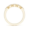 thumbnail image 2 of ANGARA Natural Bezel Set Diamond 5 Stone Ring in 14K Yellow Gold for Women (Size-3.4mm| Color-H| Clarity-SI2) | April Birthstone, Anniversary, Jewelry Gift for Women | Natural Diamond Ring, 2 of 7