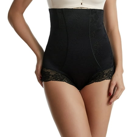 

Wiueurtly Women Solid Buckle Pants Shaping Button Underwear Shapewear Slim Underwear High Waist Pants 2023