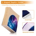 thumbnail image 5 of Yayeee Napkin Holder for Table Kitchen Paper Tissue Organization, Galaxy Pattern, 5 of 8