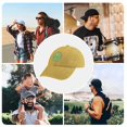 thumbnail image 5 of Dumpster Fire Sand Colour Hat Adjustable Funny Fashion Unisex Baseball Cap for Men Women, 5 of 7