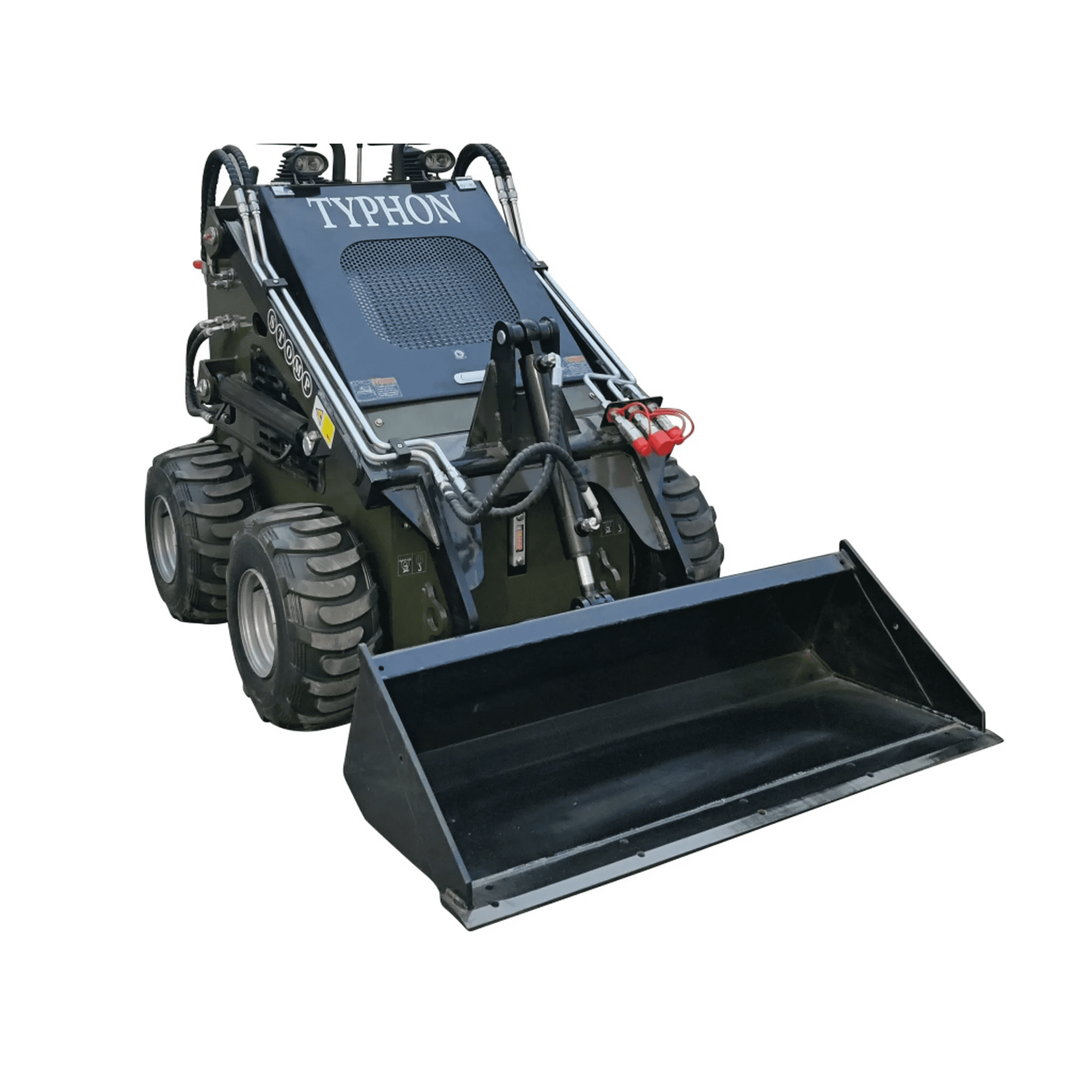 Skid-Steer Loader Wheeled 22.1 HP Honda EPA Gasoline Engine for Gardens, Farming