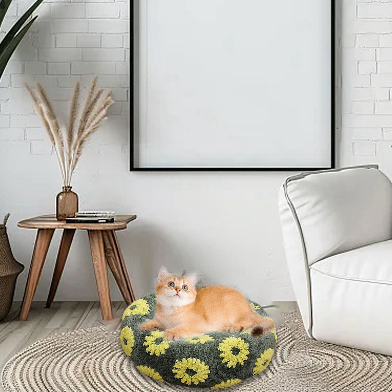 All Season Round Pet Bed for Dogs and Cats Cozy Resting Sleeping Mat Home Comfort