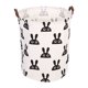 thumbnail image 1 of Bolsa de almacenamiento plegable de pie, cesta de lavandería para ropa de juguete para niños, organizador para el hogar #Conejo, 1 of 8