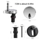 thumbnail image 5 of Scienceny Bisagras de asiento de inodoro de 4 Uds., accesorios de Hardware montados en bisagra rápida, suministros de baño universales, Herramientas y ferretería, 5 of 6