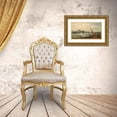 thumbnail image 3 of Frederick Nash 24x17 Gold Ornate Framed and Double Matted Museum Art Print Titled - Rochester Cathedral and Castle, 3 of 4