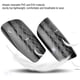 thumbnail image 5 of M Buder Espinilleras de Fútbol para Adultos Protectores de Piernas Deportivo Negro, 5 of 9