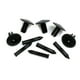 thumbnail image 1 of 5Pcs 5x14x19mm Vehículo Puerta Burlete Remaches Plástico Negro Grapas Clips de Maletero, 1 of 1